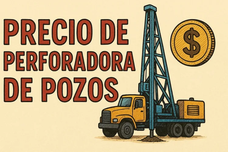 Precio de Perforadora de Pozos