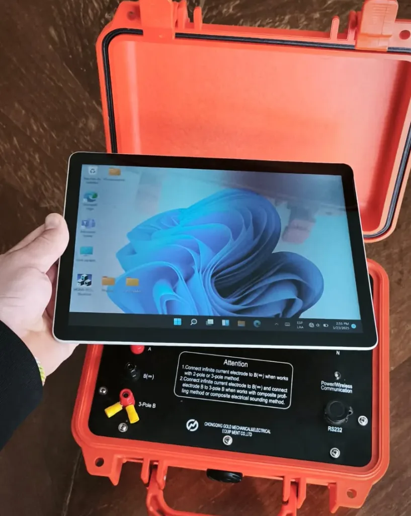 wdds-2c resistivimetro geoelectrica sev