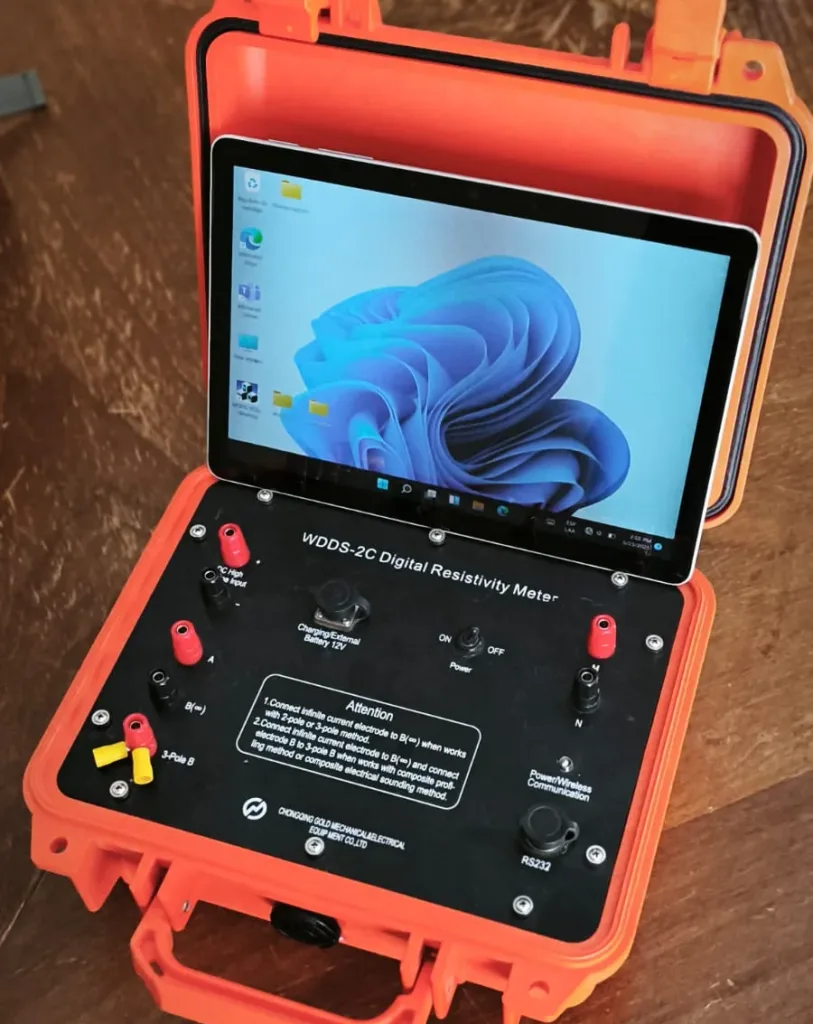 venta de equipo de geoelectrica