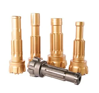 Trépanos DTH con botones de tungsteno 105, 115 y 127 mm para pozos de agua