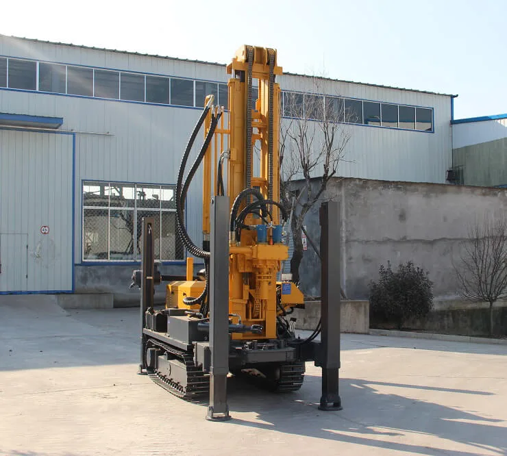 Perforadora TORKEN TK180 en operación de campo perforando pozo