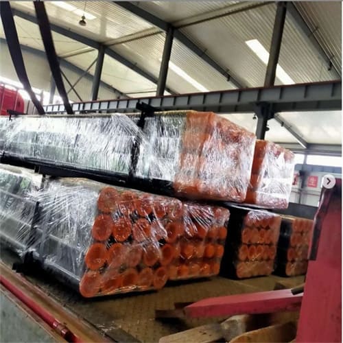 Barras de perforaci&oacute;n DTH con tratamiento de nitruración en roscas
