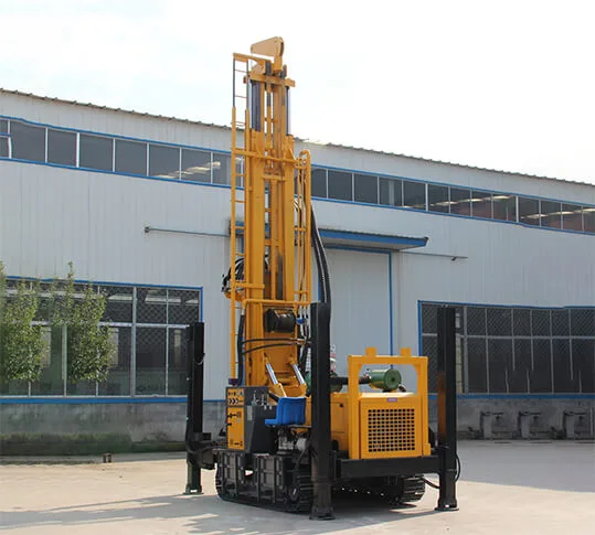 Perforadora TORKEN TK350 cabezal de rotación y panel de control hidráulico